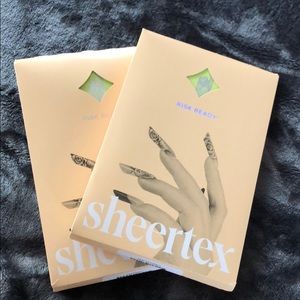 TWO PACK! Sheertex medium. 1 sheer 1 semi-opaque